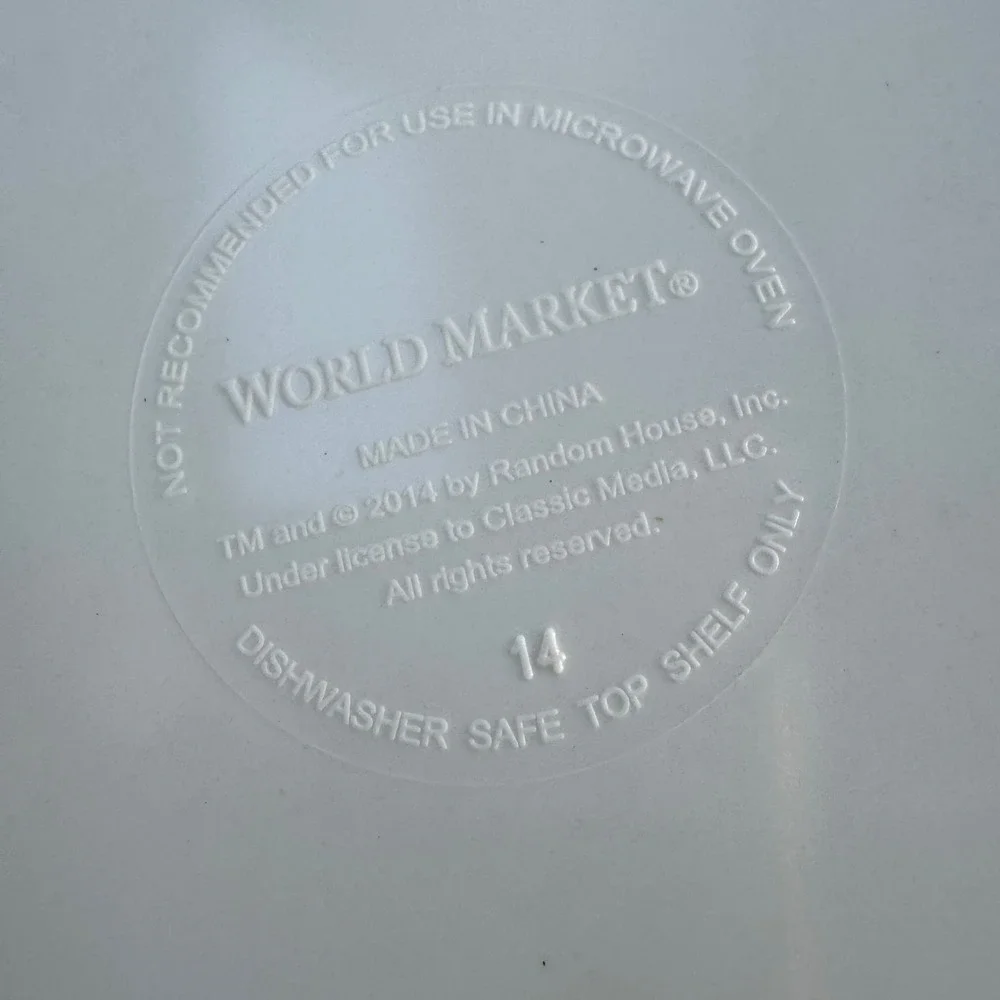World Market Melamine Plates 9